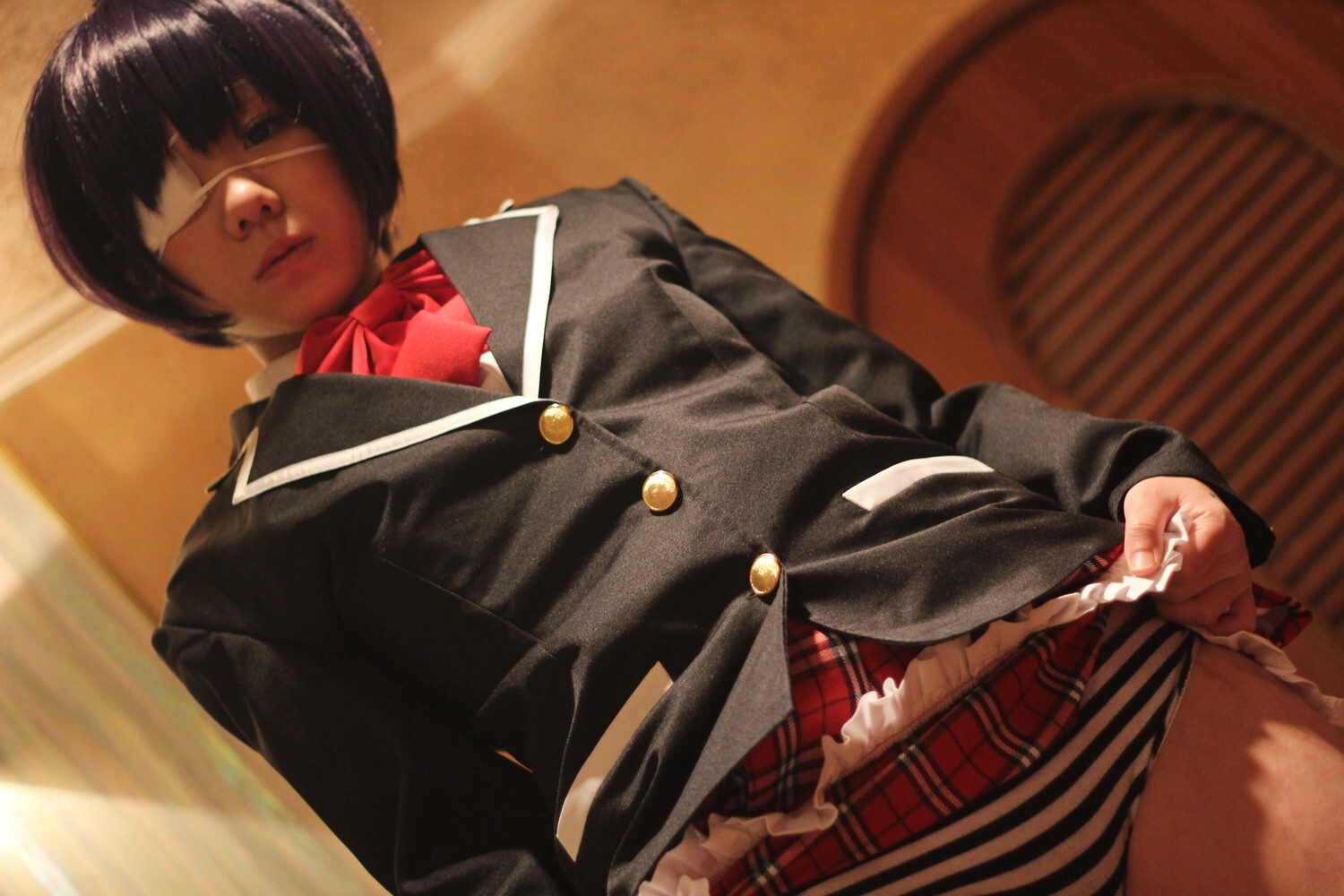 [Cosplay]  Hot Rikka Takanashi from Chuunibyou Demo Koi Ga Shitai